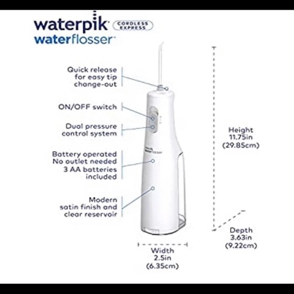 COPY - BNIB Waterpik Waterflosser Cordless Express - Picture 3 of 6